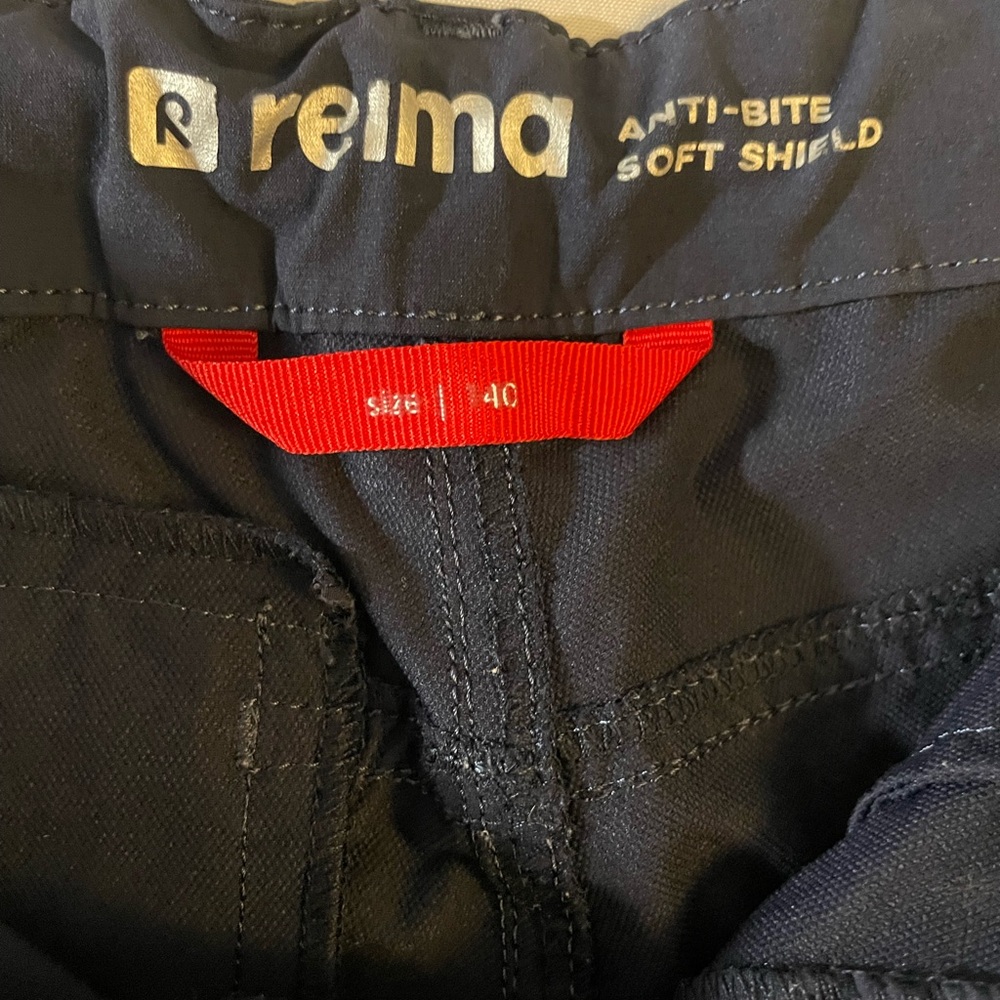 Blue Reima Kids Hiking/Outdoor Anti-Bite Pants Convertible - Picture 4 of 10